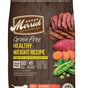 Merrick Grain-Free Healthy Weight Dry Dog Food - 4 lb Bag