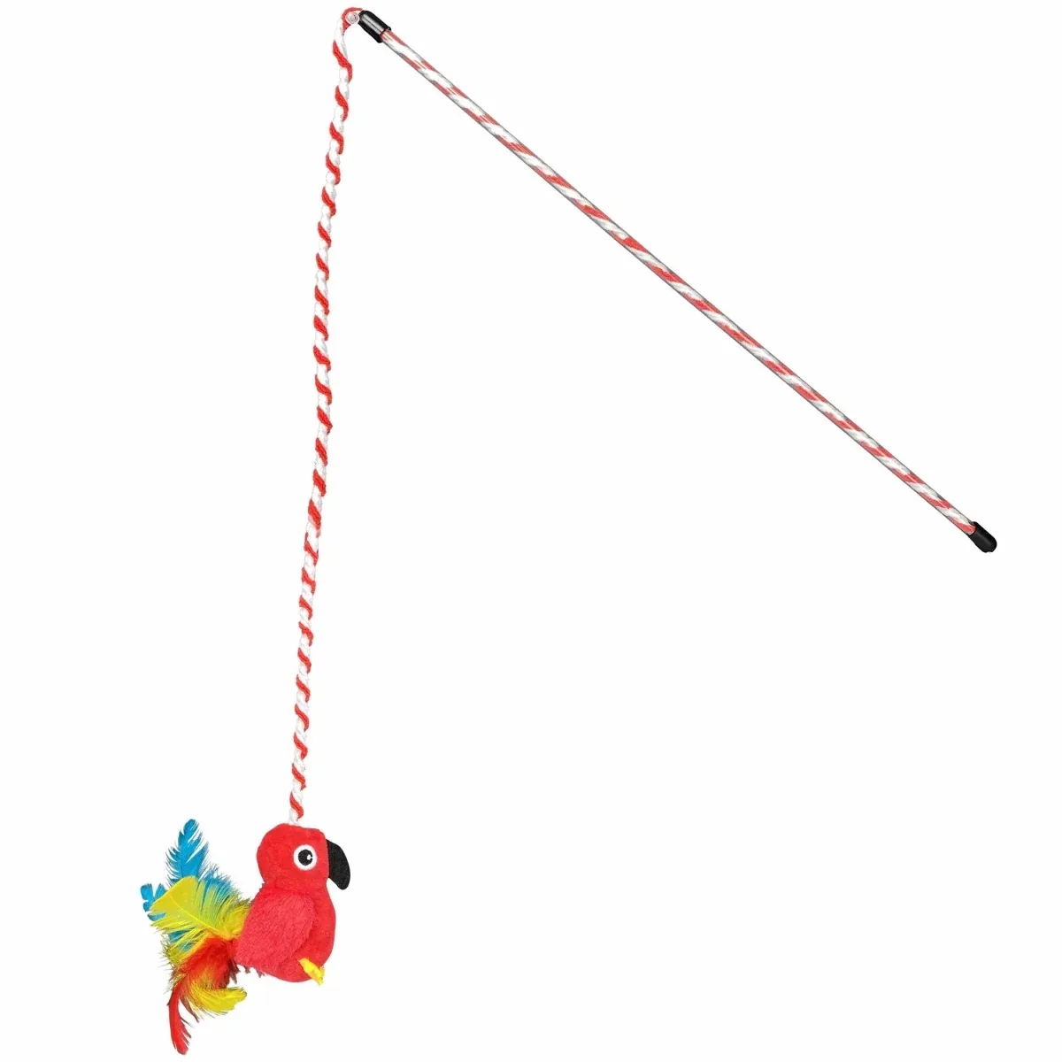 Multipet Margaritaville Parrot Wand Cat Toy 18 in - Image 2