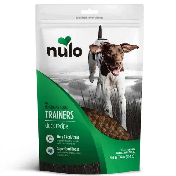 Nulo Grain-Free Trainers Duck Recipe Soft and Chewy Training Dog Treats