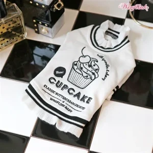 Wooflink Cupcake Sweatshirt White
