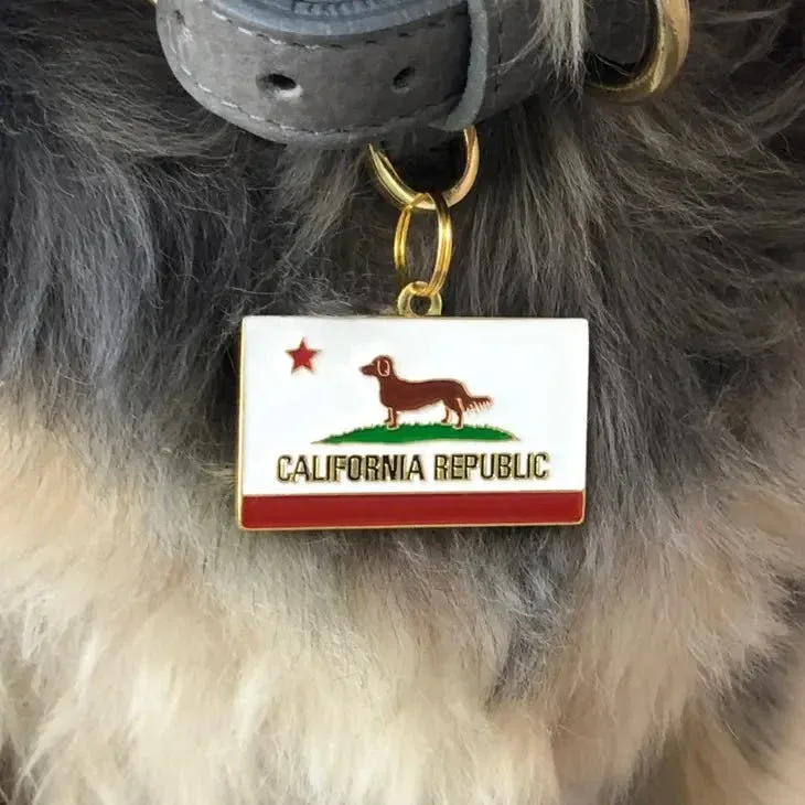 California Republic Pet ID Tag - Image 2