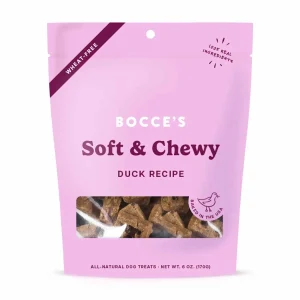Bocce's Bakery Duck Soft & Chewy Dog Treats 6 oz