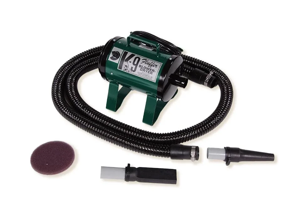 K-9 Fluffer Variable Speed Dryer, Green