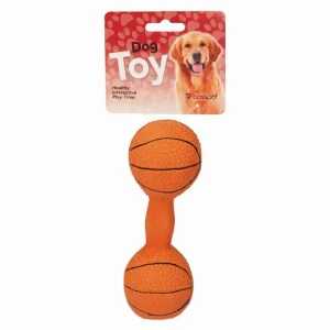 Boss Pet Products Latex Dumbell Dog Toy