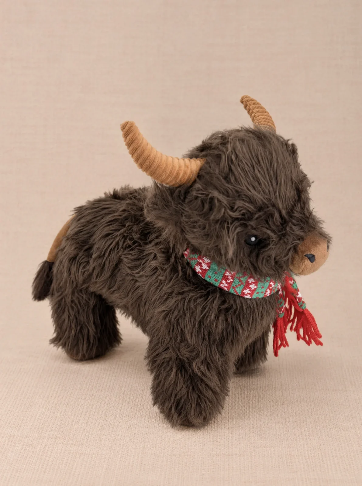 WINTER HIGHLAND COW DOG TOY - Image 2