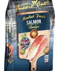 Pets Global Fussie Cat Market Fresh Salmon Formula Dry Cat Food - 10 lb Bag