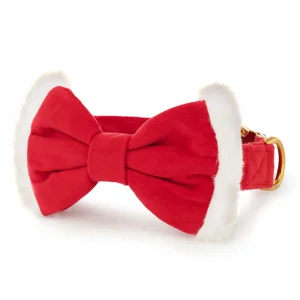 Santa Paws Bow Tie Collar