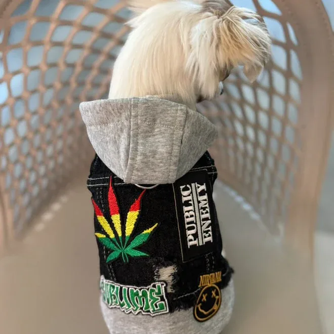 High Life - Rocker Vest Hoodie - Image 2