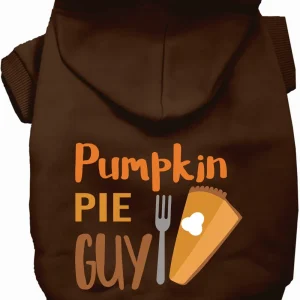 Pumpkin Pie Guy Pet Hoodie