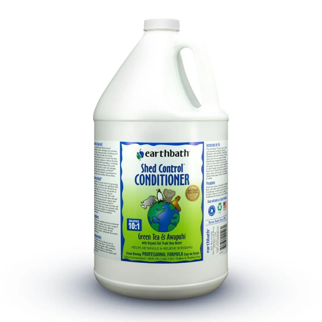 earthbath® Shed Control Conditioner, 1 Gallon