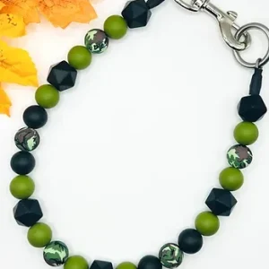 Fall Camo Beaded Collar