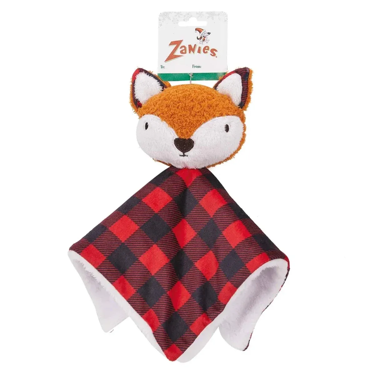 ZA Buffalo Check Fox Puppy Blanket - Image 2