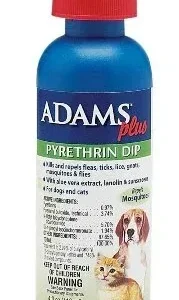 Adams Plus Flea & Tick Dip, 4 oz