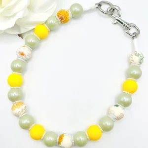 1930's Flora Vintage Glam Beaded Collar