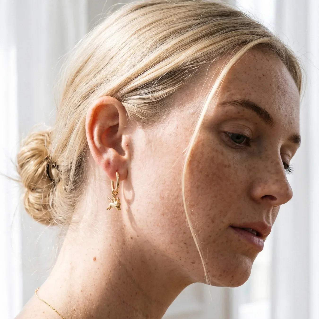 Flying Bunny Earrings - Image 2