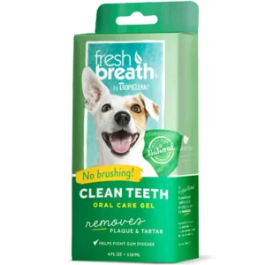 Tropiclean Fresh Breath Oral Care Gel for Dogs and Cats, 4 oz