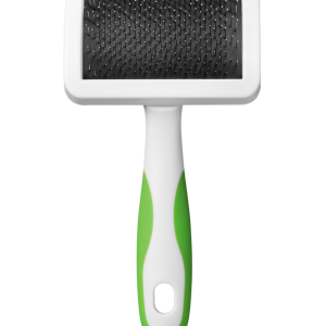 Andis Medium Firm Slicker Brush - Green/White