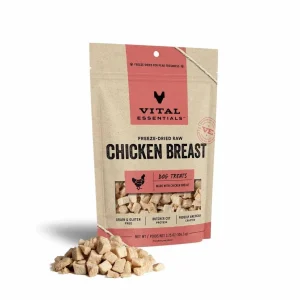 Vital Essentials Freeze-Dried Raw Chicken Breast Dog Treats