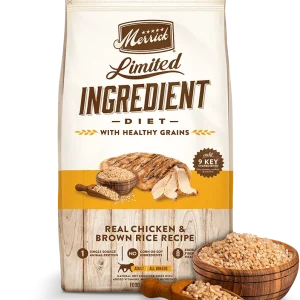 Merrick Limited Ingredient Diet LID Chicken & Brown Rice - 4 lb Bag
