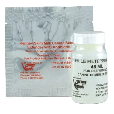 Kenney Skim Milk Canine Semen Extender Kit - Image 2