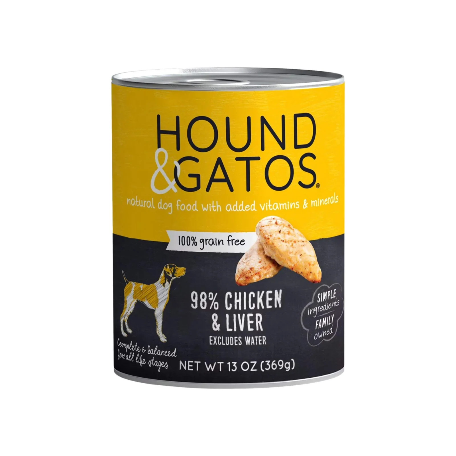 Hound & Gatos Canned Dog Food