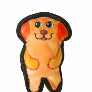 Outward Hound Invincibles Dog Durable Plush Dog Toy Orange X-Small