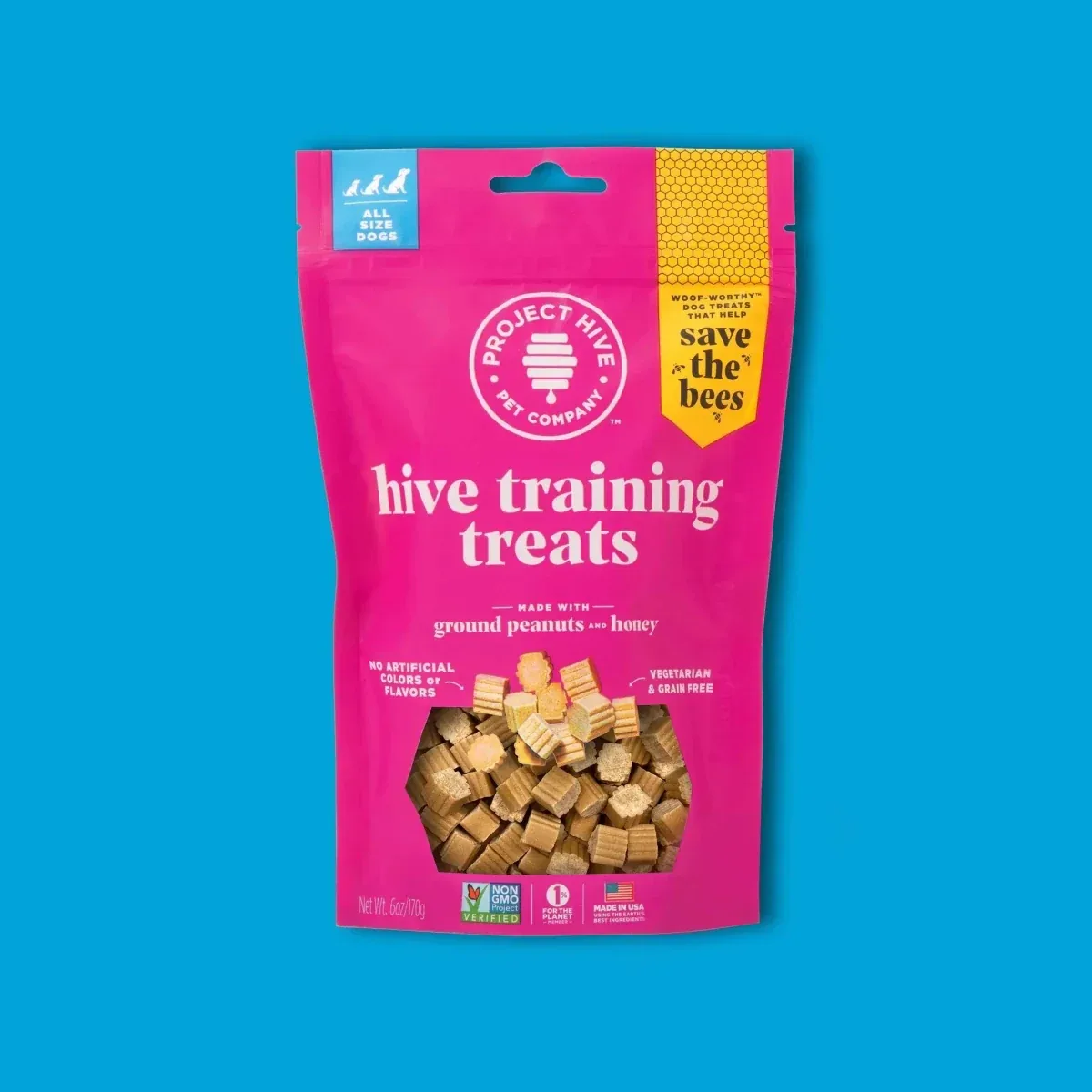 Project Hive Training Dog Treats 6 oz