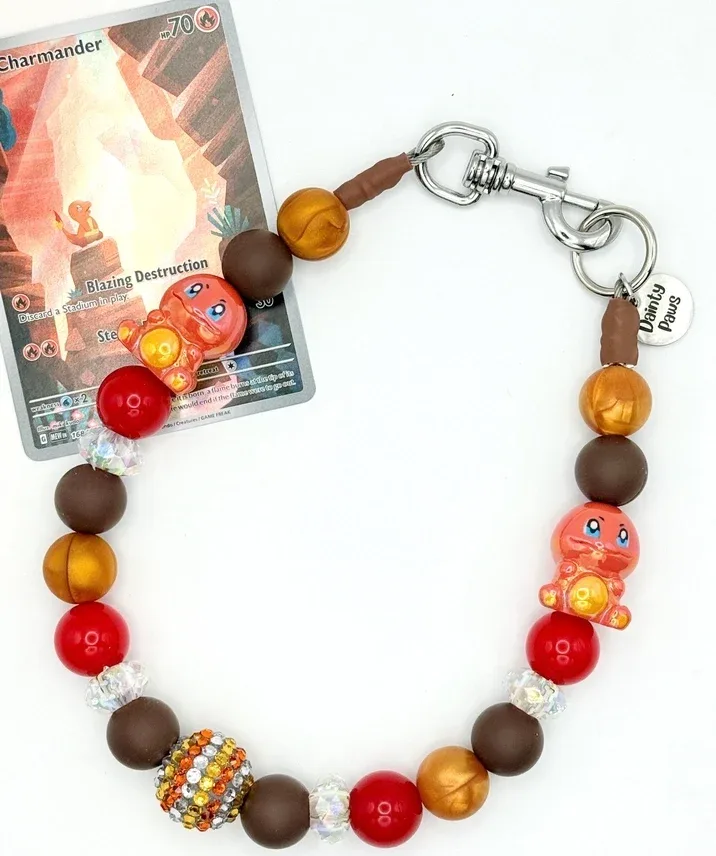 Obsedian Emberlord Beaded Collar