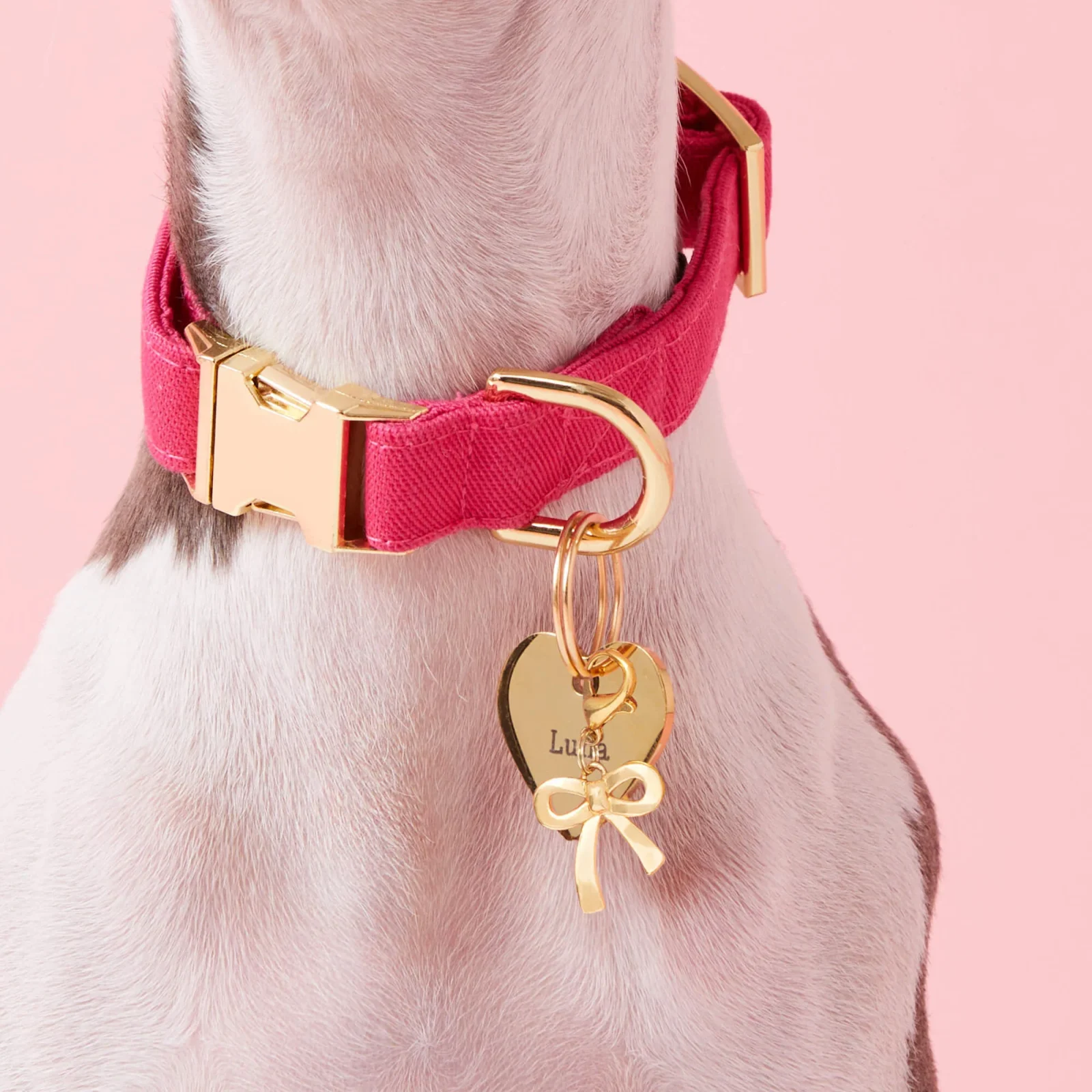 Gold Bow Collar Charm - Image 2