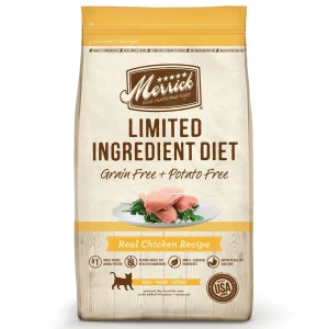 Merrick Limited Ingredient Diet Limited Ingredient Diet Real Chicken Dry Cat Food - 7 lb Bag