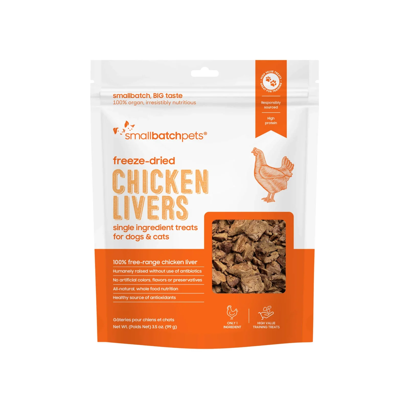 SmallBatch Freeze Dried Liver Treats for Dogs & Cats - Image 2