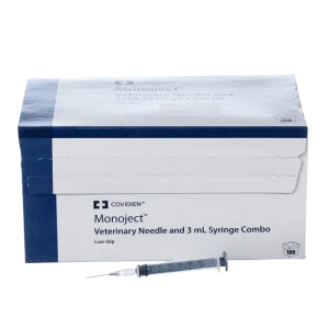 3cc MonoJect™ Syringes with 22 gauge Needles