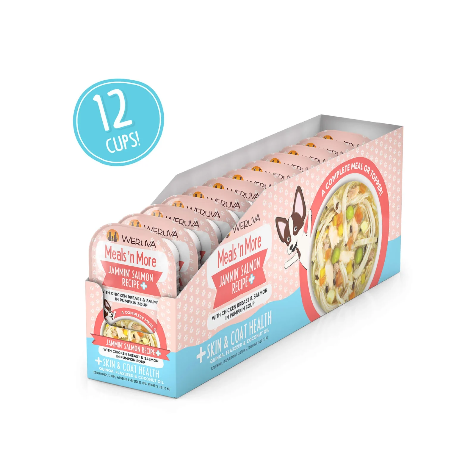 Weruva Meals 'n More Skin & Coat Wet Dog Food - Image 2