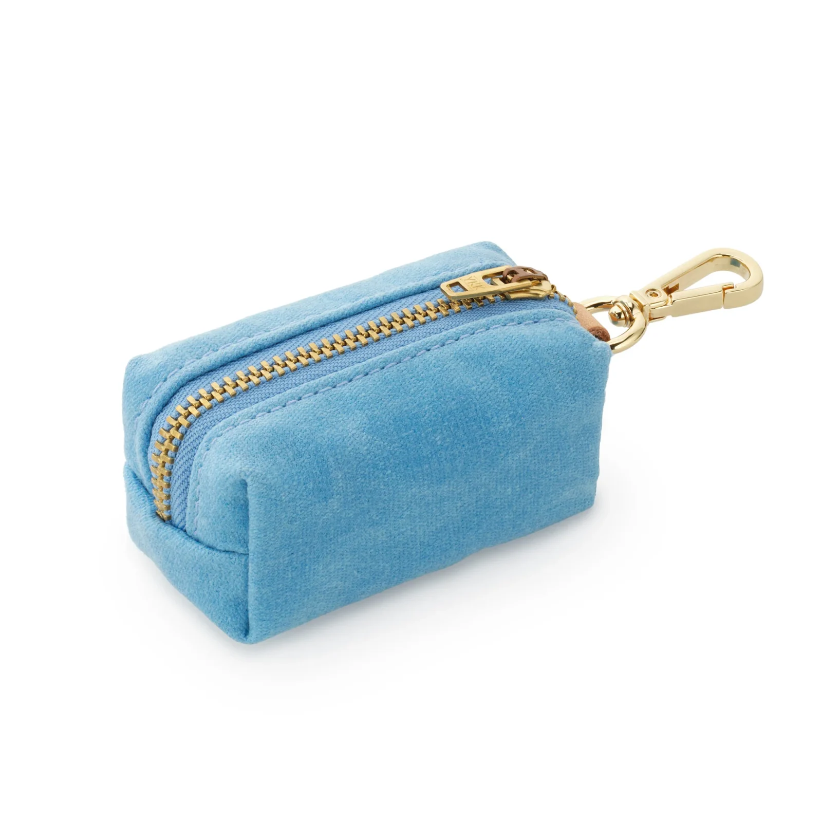 Powder Blue Waxed Canvas Waste Bag Holder - Image 2