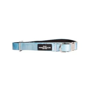 Dog Collar in Montauk Blue