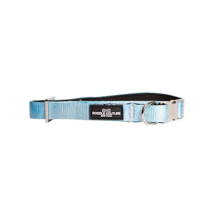 Dog Collar in Montauk Blue