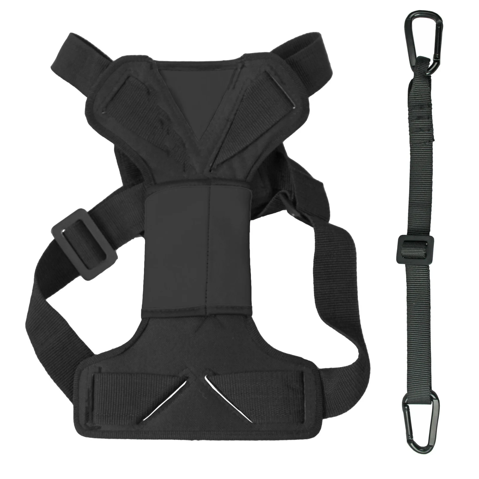 Pet Life ® 'Road-To-Safety' Pet Dog Carseat Harness Securer w/ Detachable Swivel Hook - Image 2