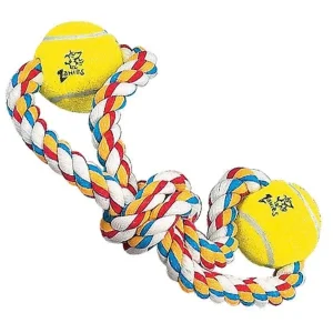 ZA Rope Tennis Ball, 15 in Fig 8 2Bls