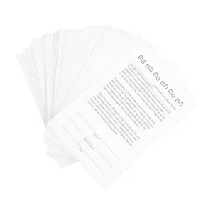 Vertical Kennel Cards 4x6, 100pk