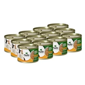 Nulo Grain-Free Real Shreds Chicken and Duck in Broth Kitten and Adult Canned Cat Food