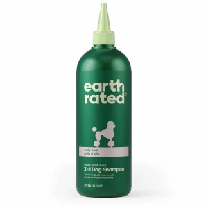 Earth Rated 3-in-1 Dog Shampoo Curly Coat 16 oz