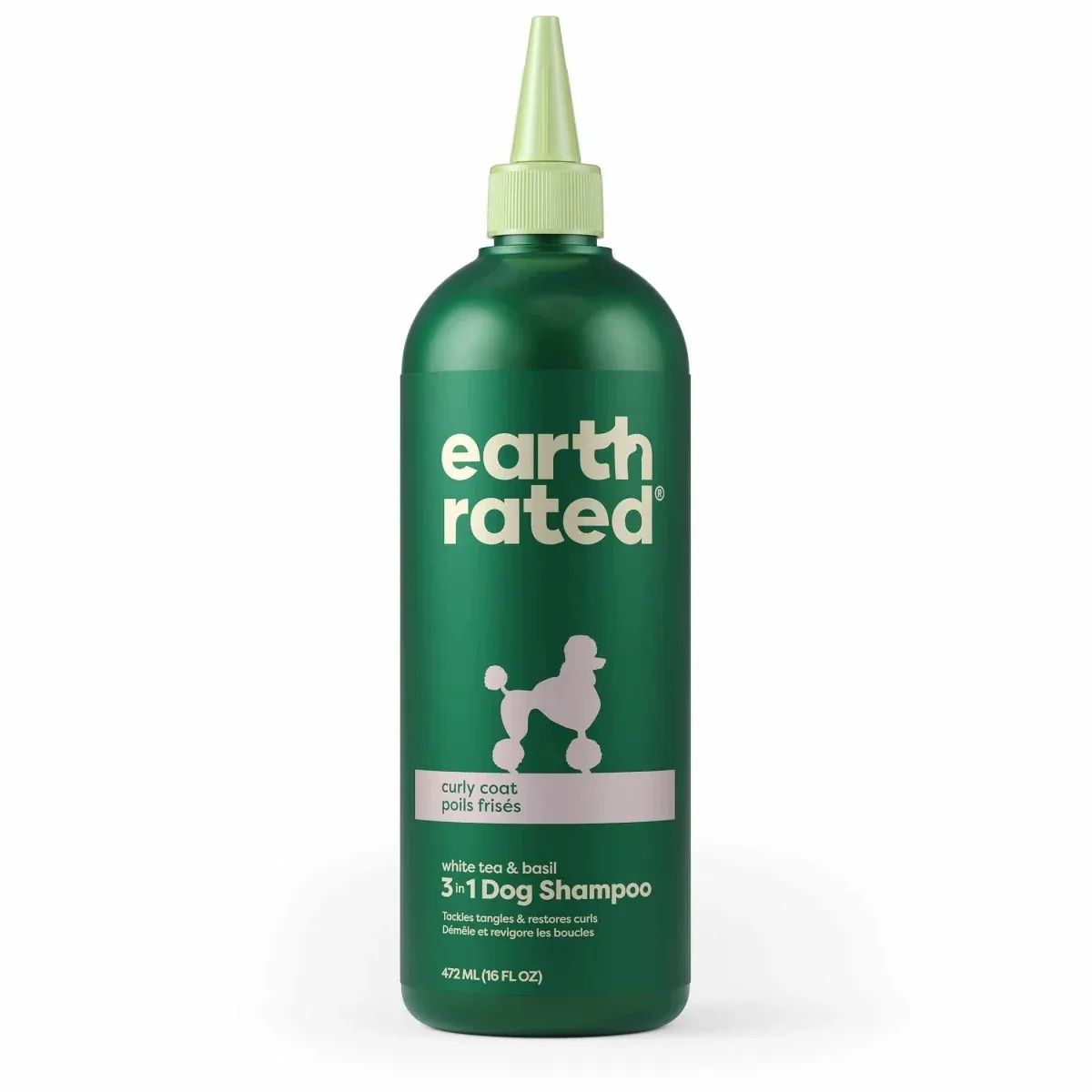 Earth Rated 3-in-1 Dog Shampoo Curly Coat 16 oz