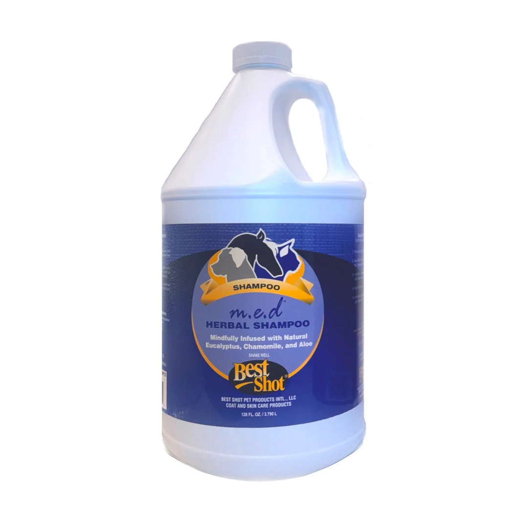 Best Shot M.E.D. Herbal Shampoo, 1 Gallon