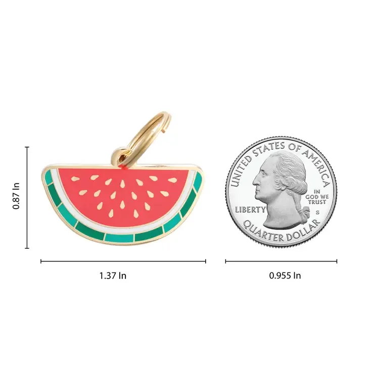 Watermelon Pet Id Tag - Image 2
