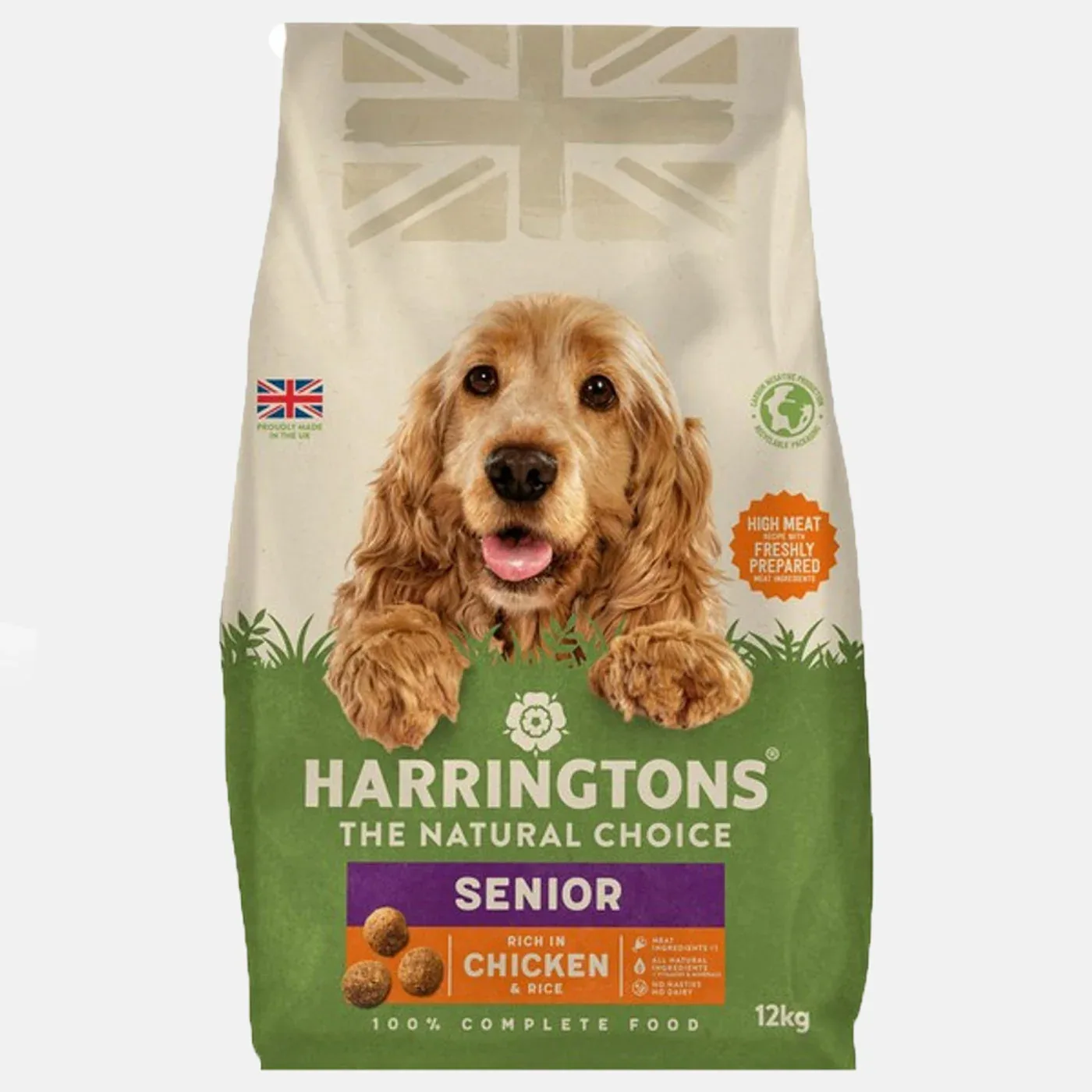 Harringtons Complete Senior Dry Dog Food with Chicken & Rice - Image 2