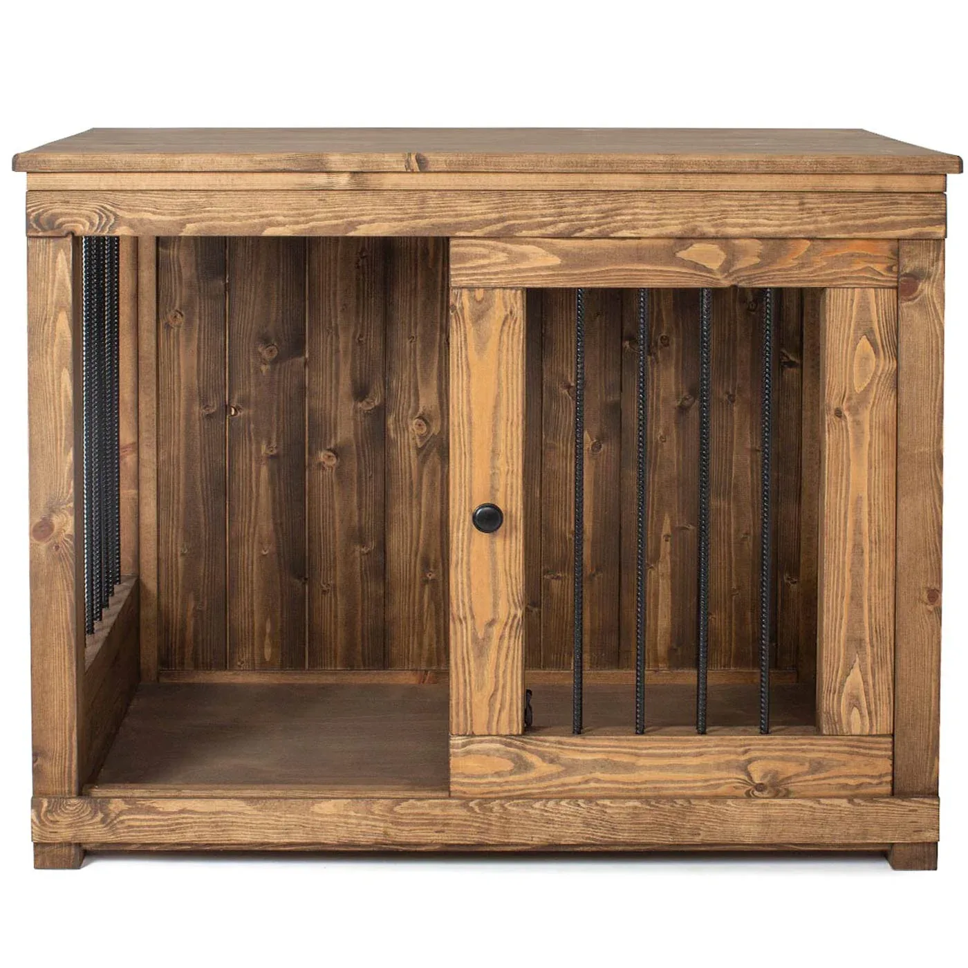 Wooden Sliding Door Broadsand Dog Crate by Lords & Labradors - Image 2