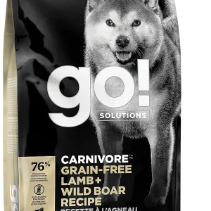 Petcurean GO! Carnivore Grain-Free Lamb & Wild Boar Dry Dog Food - 3.5 lb Bag