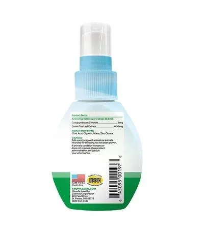 Fresh Breath Oral Care Drops for Dogs, 2oz - Image 2