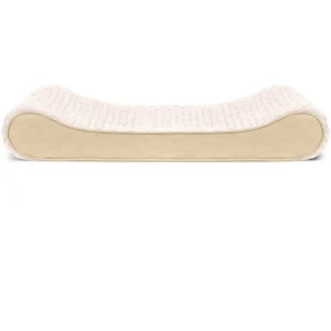 Furhaven Ultra Plush Luxe Lounger Orthopedic Pet Bed - Cream (Large)
