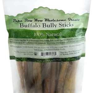 Papa Bow Wow Dog Bully Sticks - 6 Inch - 0.5 lb